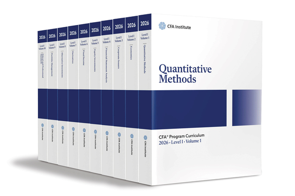 2026 Cfa Program Curriculum Level I Box Set-cover