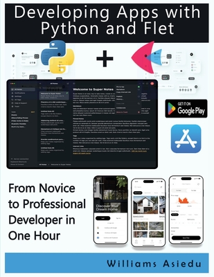 Developing Apps with Python and Flet-cover