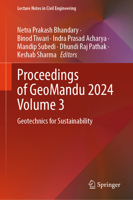 Proceedings of Geomandu 2024 Volume 3: Geotechnics for Sustainability-cover