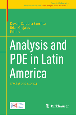 Analysis and Pde in Latin America: Icmam 2023-2024-cover