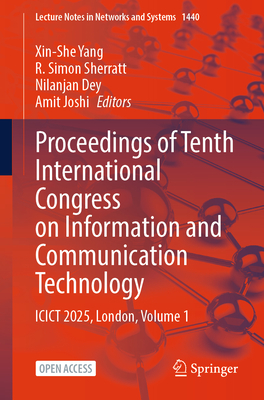 Proceedings of Tenth International Congress on Information and Communication Technology: Icict 2025, London, Volume 1-cover