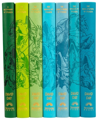 World of Tolkien Seven-Book Boxed Set - Tolkien Reference Books for All Ages, Illustrated Lord of the Rings Guides, Boxed Set-cover