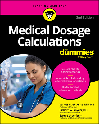 Medical Dosage Calculations for Dummies-cover