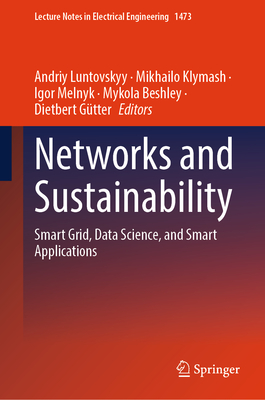 Networks and Sustainability: Smart Grid, Data Science, and Smart Applications-cover
