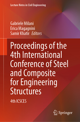 Proceedings of the 4th International Conference of Steel and Composite for Engineering Structures: 4th Icsces-cover