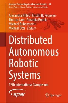 Distributed Autonomous Robotic Systems: 17th International Symposium-cover