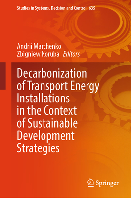 Decarbonization of Transport Energy Installations in the Context of Sustainable Development Strategies-cover