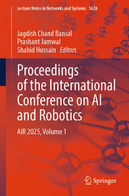 Proceedings of the International Conference on AI and Robotics: Air 2025, Volume 1-cover