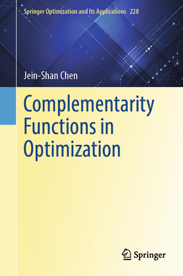 Complementarity Functions in Optimization-cover