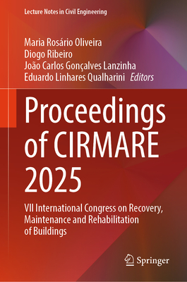 Proceedings of Cirmare 2025: VII International Congress on Recovery, Maintenance and Rehabilitation of Buildings-cover