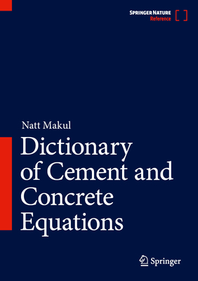 Dictionary of Cement and Concrete Equations-cover