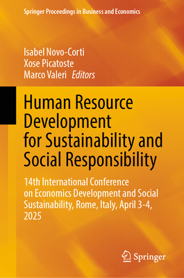 Human Resource Development for Sustainability and Social Responsibility: 14th International Conference on Economics Development and Social Sustainabil-cover