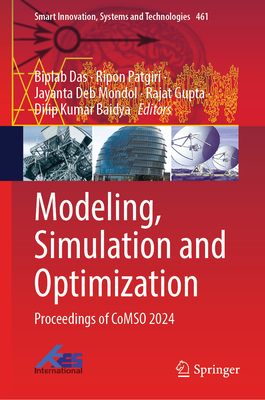 Modeling, Simulation and Optimization: Proceedings of Comso 2024-cover