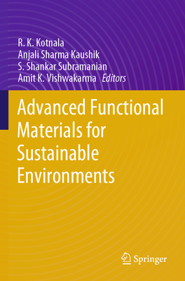 Advanced Functional Materials for Sustainable Environments-cover