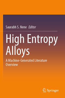 High Entropy Alloys: A Machine-Generated Literature Overview-cover