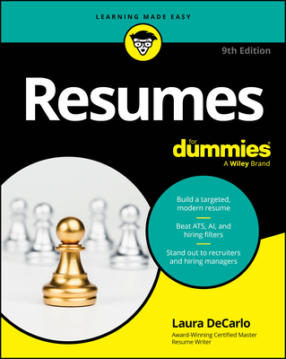 Resumes for Dummies-cover