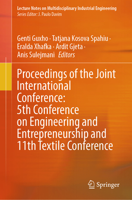 Proceedings of the Joint International Conference: 5th Conference on Engineering and Entrepreneurship and 11th Textile Conference-cover