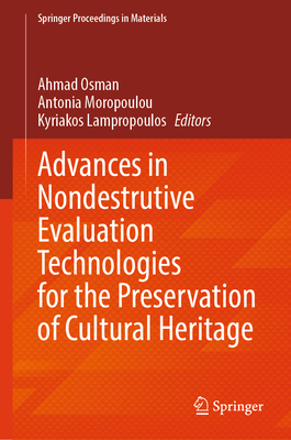 Advances in Nondestrutive Evaluation Technologies for the Preservation of Cultural Heritage-cover