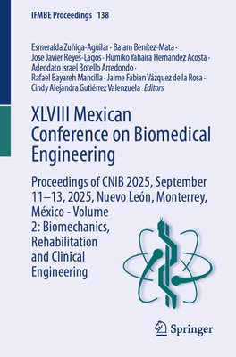 XLVIII Mexican Conference on Biomedical Engineering: Proceedings of Cnib 2025, September 11-13, 2025, Nuevo León, Monterrey, México - Volume 2: Biomec-cover