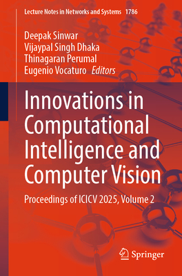 Innovations in Computational Intelligence and Computer Vision: Proceedings of ICICV 2025, Volume 2-cover