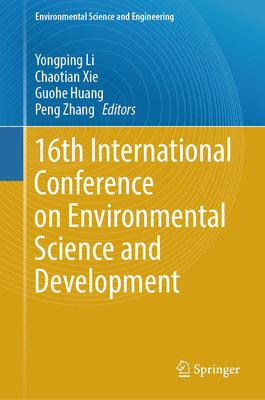 16th International Conference on Environmental Science and Development-cover
