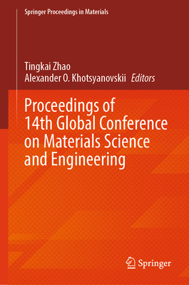Proceedings of 14th Global Conference on Materials Science and Engineering-cover