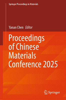 Proceedings of Chinese Materials Conference 2025-cover