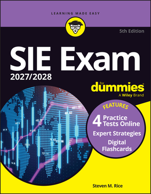 Sie Exam 2027/2028 for Dummies (Securities Industry Essentials Exam Prep + Practice Tests & Flashcards Online)-cover