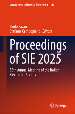Proceedings of Sie 2025: 56th Annual Meeting of the Italian Electronics Society-cover