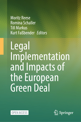 Legal Implementation and Impacts of the European Green Deal-cover