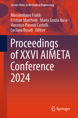 Proceedings of XXVI Aimeta Conference 2024-cover
