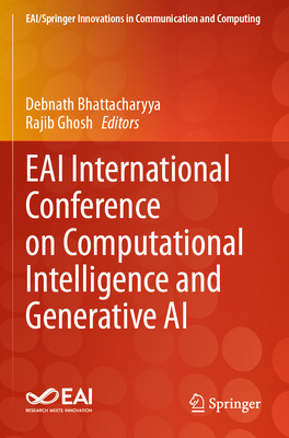 Eai International Conference on Computational Intelligence and Generative AI-cover