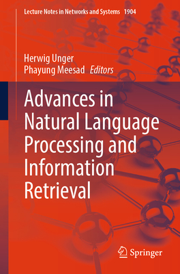 Advances in Natural Language Processing and Information Retrieval-cover
