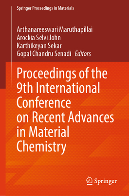 Proceedings of the 9th International Conference on Recent Advances in Material Chemistry-cover
