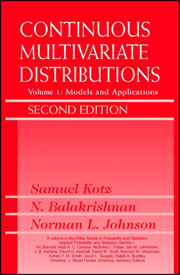 Continuous Multivariate Distributions, Volume 1: Models and Applications-cover