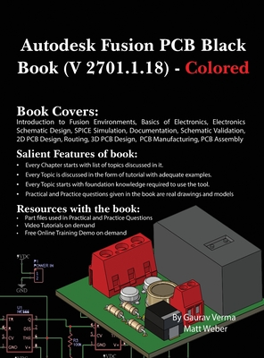 Autodesk Fusion PCB Black Book (V 2701.1.18): Colored-cover