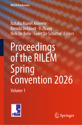 Proceedings of the Rilem Spring Convention 2026: Volume 1-cover