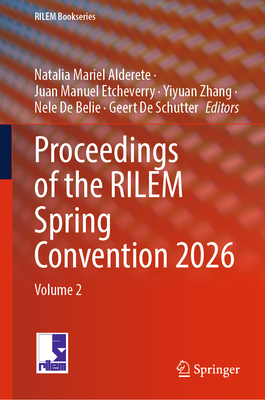 Proceedings of the Rilem Spring Convention 2026: Volume 2-cover