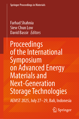 Proceedings of the International Symposium on Advanced Energy Materials and Next-Generation Storage Technologies: Aemst 2025, July 27-29, Bali, Indone-cover