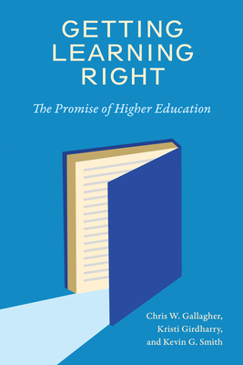 Getting Learning Right: The Promise of Higher Education-cover