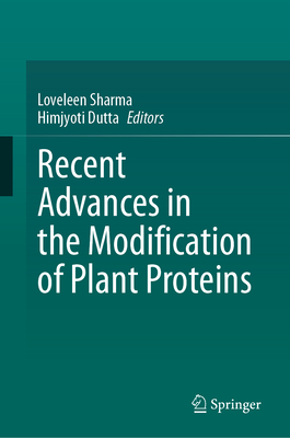Recent Advances in the Modification of Plant Proteins-cover