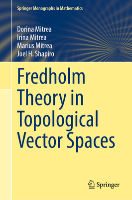 Fredholm Theory in Topological Vector Spaces-cover