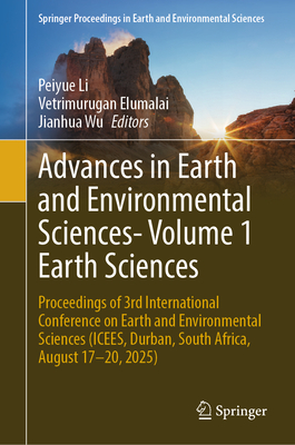 Advances in Earth and Environmental Sciences- Volume 1 Earth Sciences: Proceedings of 3rd International Conference on Earth and Environmental Sciences-cover