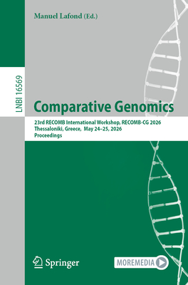 Comparative Genomics: 23rd Recomb International Workshop, Recomb-CG 2026, Thessaloniki, Greece, May 24-25, 2026, Proceedings-cover