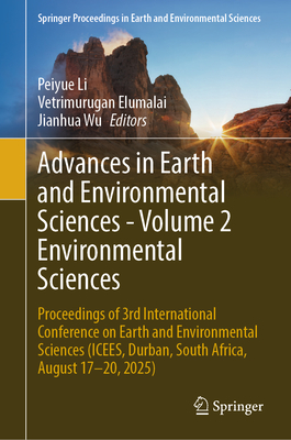 Advances in Earth and Environmental Sciences - Volume 2 Environmental Sciences: Proceedings of 3rd International Conference on Earth and Environmental-cover