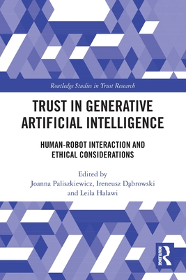 Trust in Generative Artificial Intelligence: Human-Robot Interaction and Ethical Considerations-cover