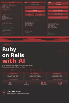 Ruby on Rails with AI: A Complete Beginner's Guide to Modern Rails Development, AI Integration, and Scalable Web Applications-cover