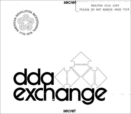 Dda Exchange: Excerpts from the Cia's Internal Newsletter-cover