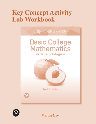Key Concept Activity Lab Manual for Basic College Mathematics with Early Integers-cover