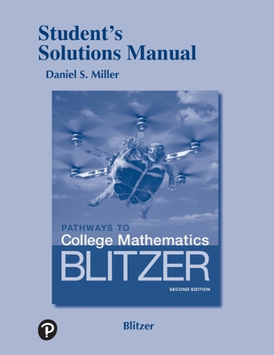 Student's Solutions Manual for Pathways to College Mathematics-cover